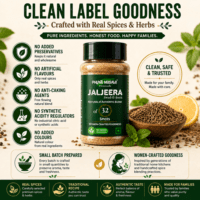 Clean label jaljeera masala with no added preservatives no artificial flavours and no synthetic acidity regulators
