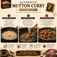 How to use Phunti Masale whole spices mutton masala sachet for cooking homemade mutton curry