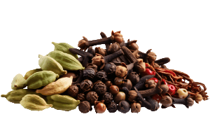 Authentic whole raw spices used in Phunti Masale VSM blends, showcasing natural texture and purity.