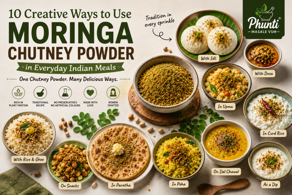 10 Creative Ways to Use Moringa Chutney Powder in Everyday Meals